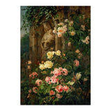 Le Benitier: Notre-Dame-des-Roses. 1850 Canvas, 127 x 90 cm. (Print Only) thumbnail
