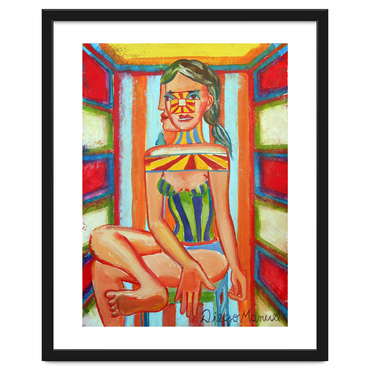 Mujer En La Silla 10