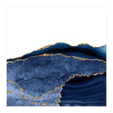 Navy & Gold Agate Texture 24 (Print Only) thumbnail