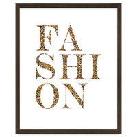 Fashion, Leopard Print Letters, Modern Chic decor