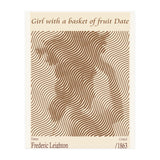 Girl With A Basket Of Fruit Date – Frederic Leighton (1863) (Print Only) thumbnail