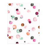 Polka Dots Watercolor Minimal Pink (Print Only) thumbnail