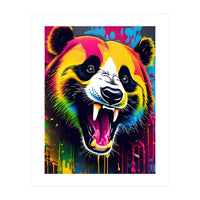 Panda, Graffiti (Print Only)