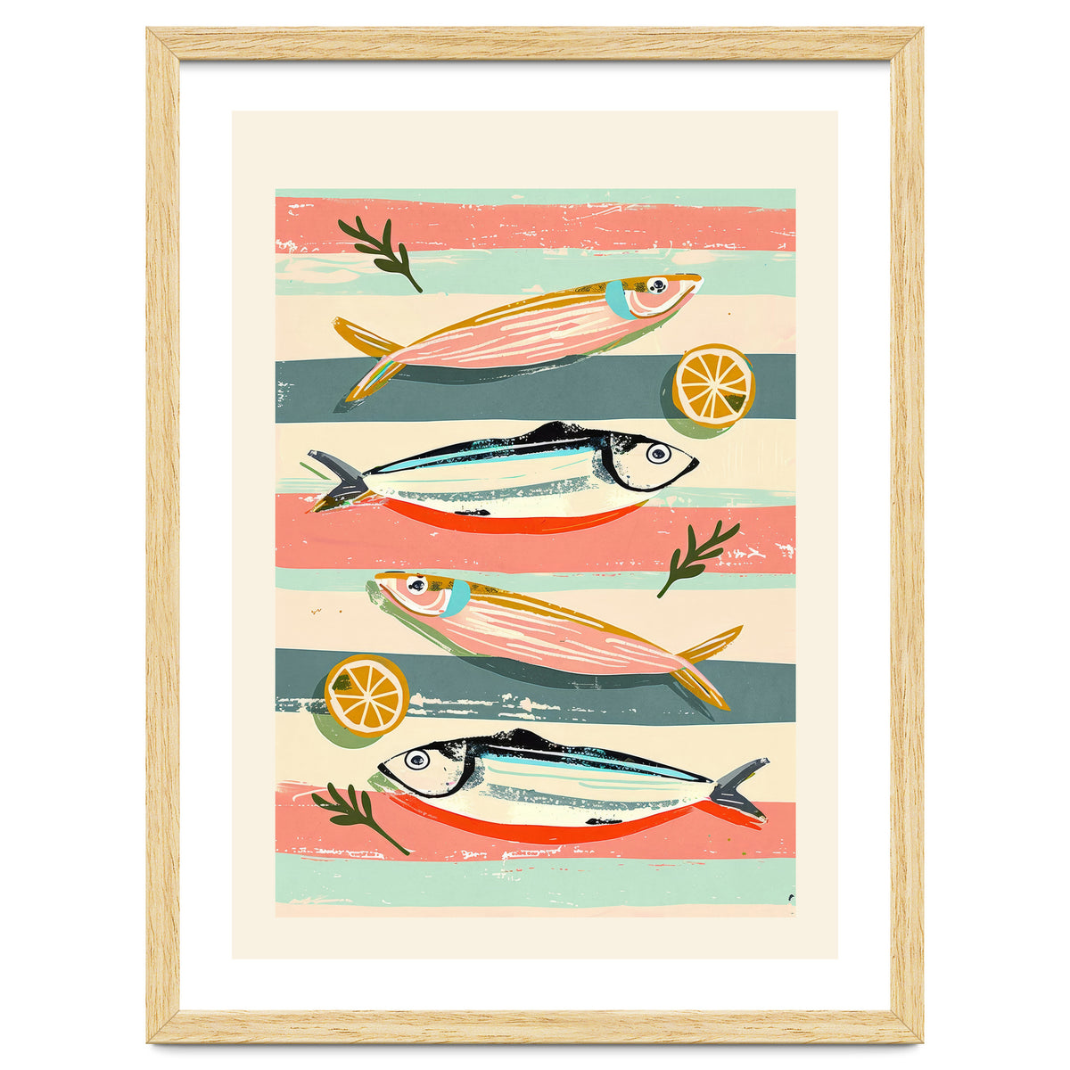 Sardines On Stripes