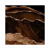 Brown & Gold Agate Texture 02 (Print Only) thumbnail