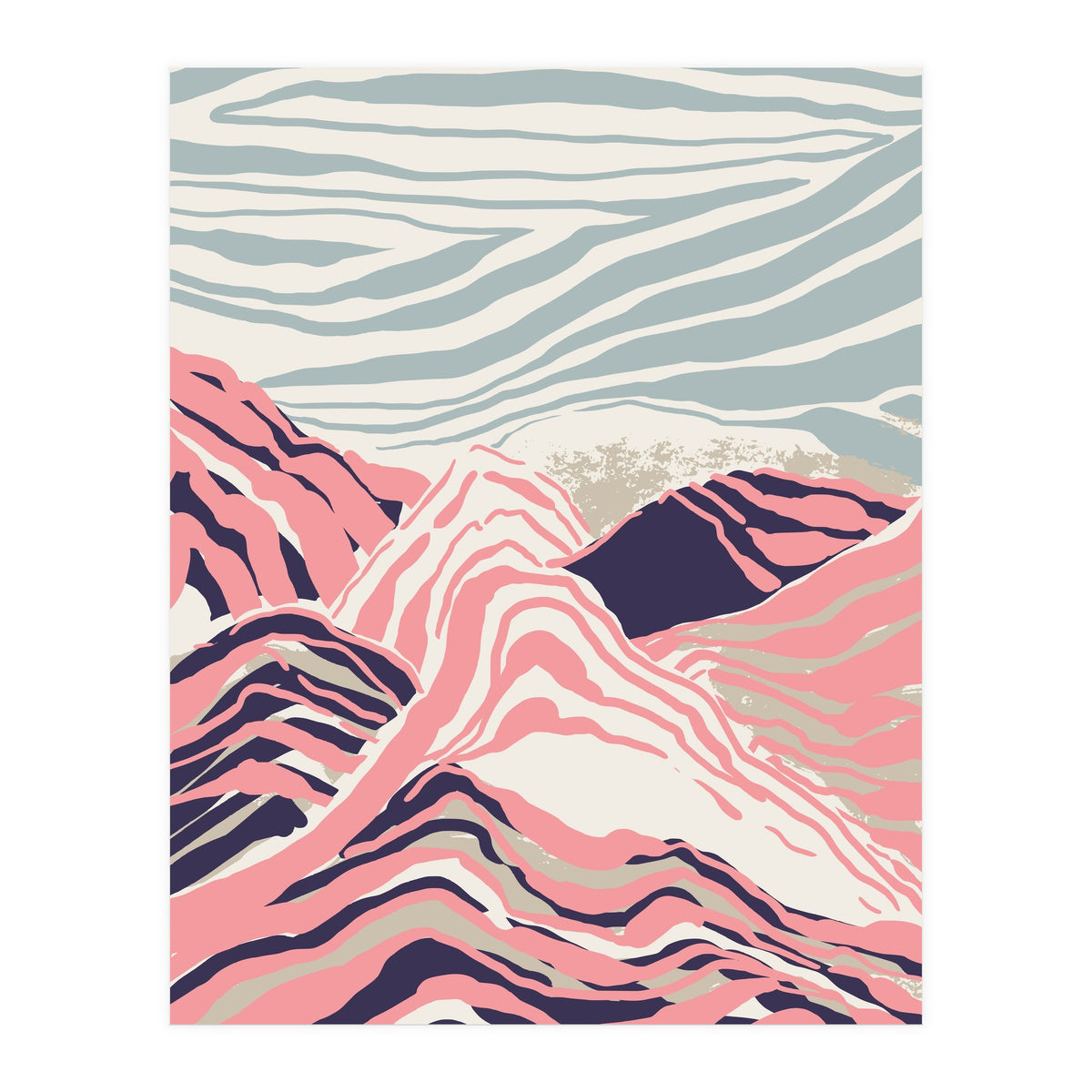 Follow the lines Wanderlust (Print Only)