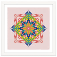 Colorful abstract mandala