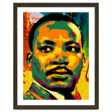 Martin Luther King Jr Abstract Art thumbnail