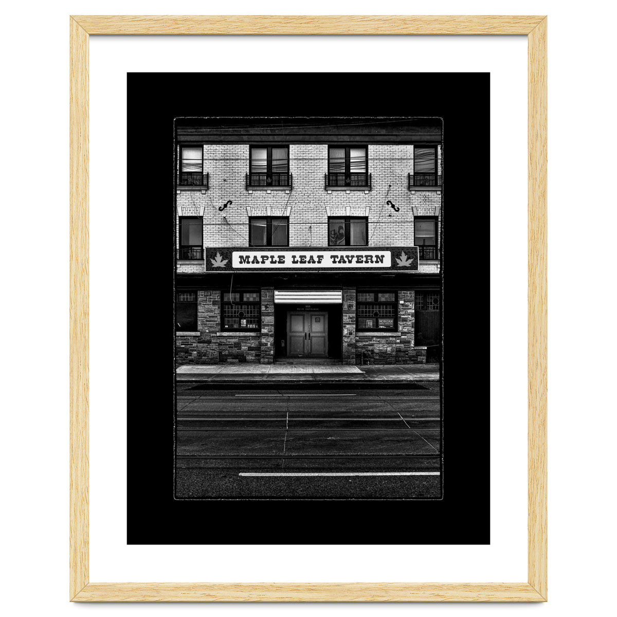 Maple Leaf Tavern No 1 with Border