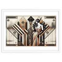 Gatsby Glamour Art Deco Scene