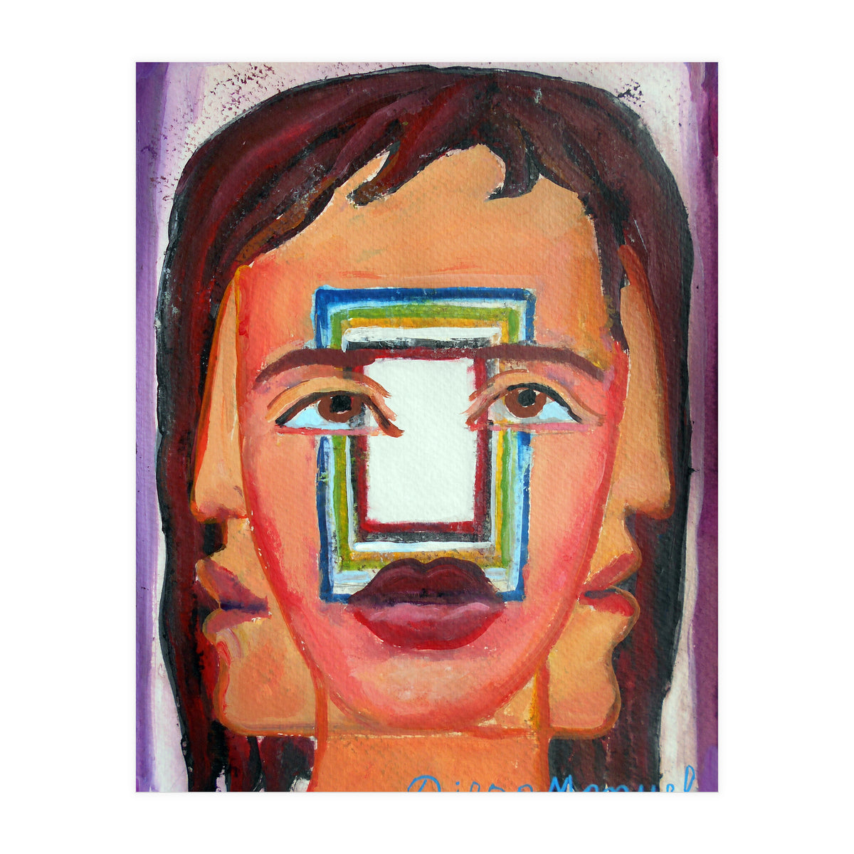 Cabeza De Mujer 21 (Print Only)