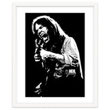 Neil Young Musician Legend in Grayscale 2 thumbnail