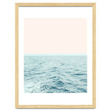 Sea Breeze, Minimal Nature Ocean Photography, Scenic Landscape Pastel Luxe Sea thumbnail