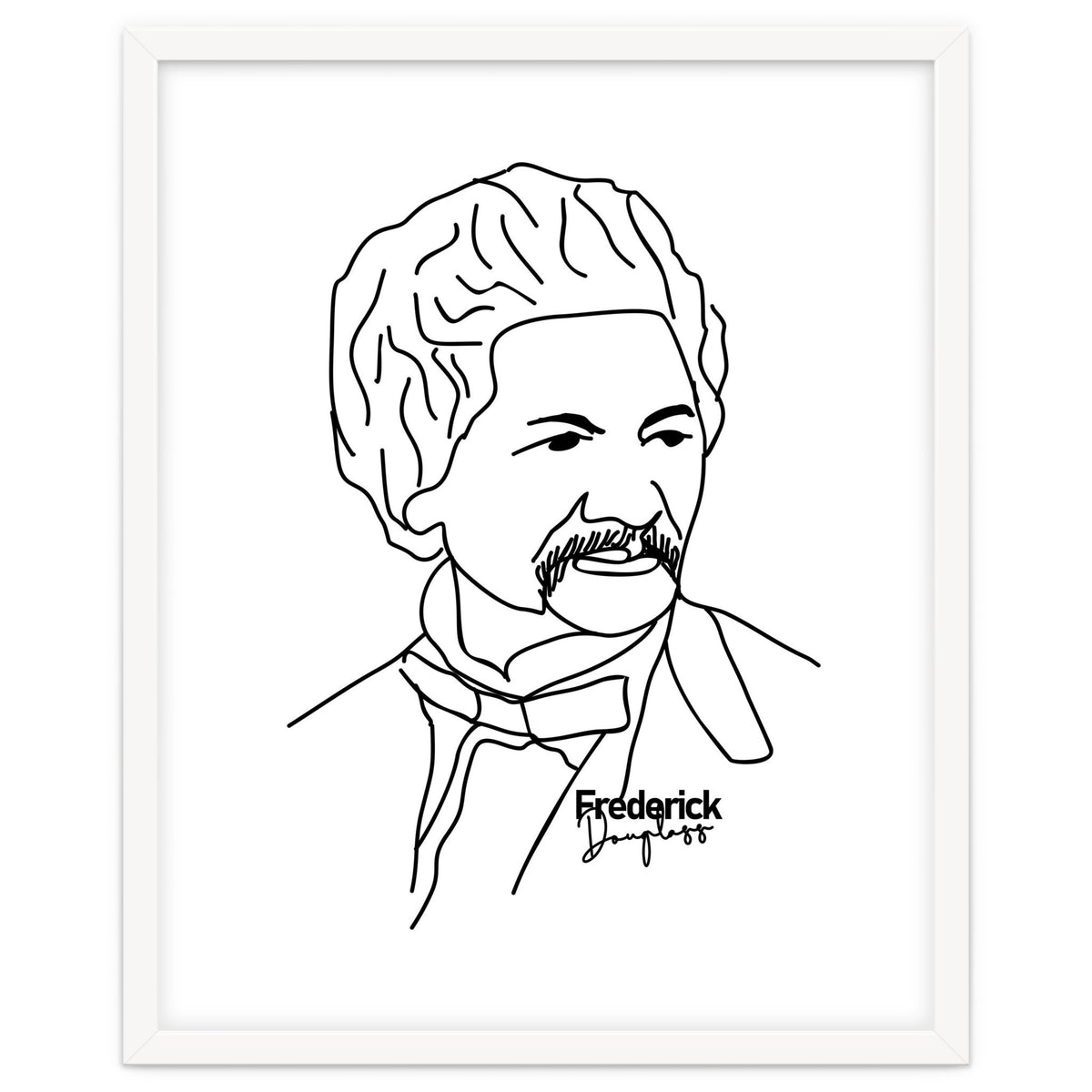Frederick Douglass Illustration