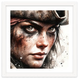 Fierce Pirate Captain Portrait thumbnail