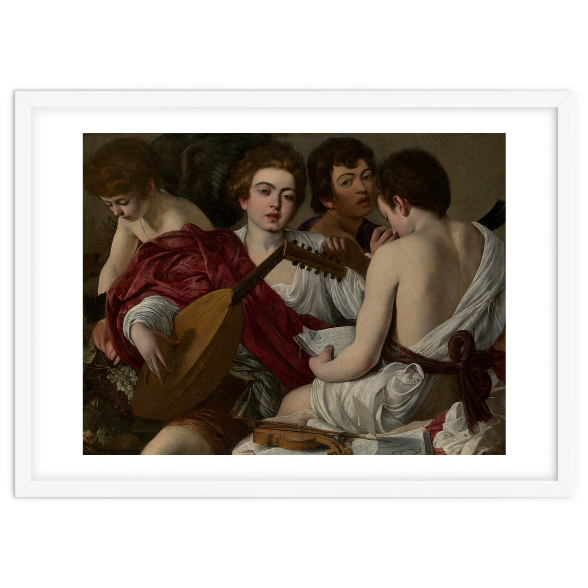 Caravaggio – The Musicians (c.1595)