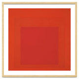 JOSEF ALBERS - HOMAGE TO THE SQUARE RED thumbnail