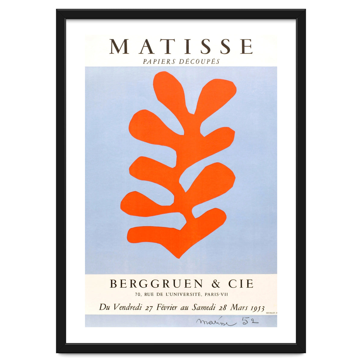 Henri Matisse – Papiers découpés (1953) | Vibrant Cut-Out Art