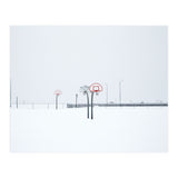 Snow-covered Basketball court (Print Only) thumbnail