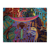 Mexico.Mexico city.National Museum of Anthropology. Huichol art. (Print Only) thumbnail