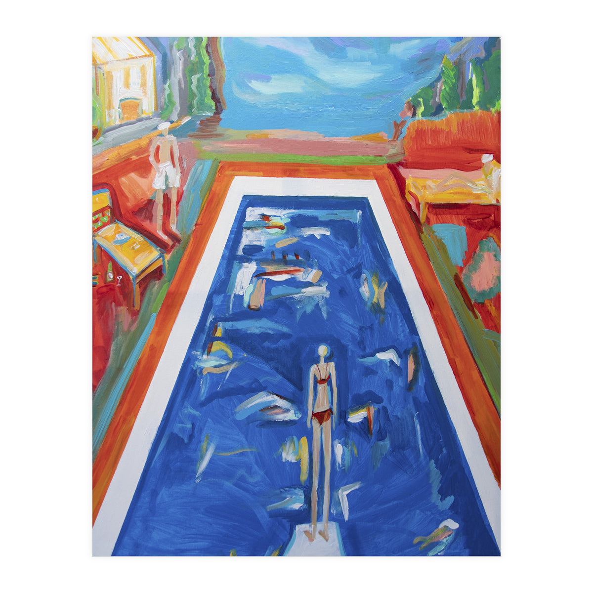 Evening Swim (Print Only)