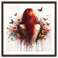 Crimson Butterfly Back Bloom