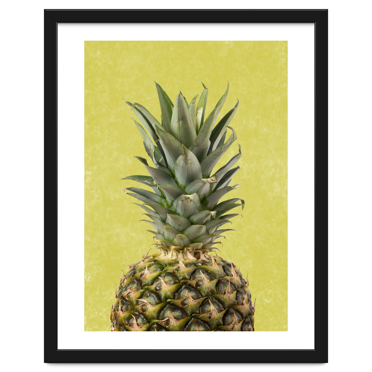 Pineapple Crown, Tropical Summer Fruit Art