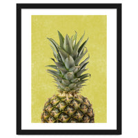 Pineapple Crown, Tropical Summer Fruit Art