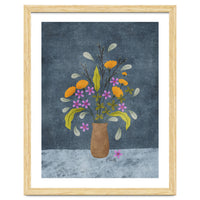 Moody Floral Vase