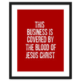 This business is covered by the blood of Jesus thumbnail