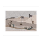 Abstract Landscape Calm Oasis (Print Only) thumbnail