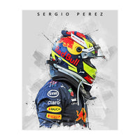 Sergio Perez (Print Only)