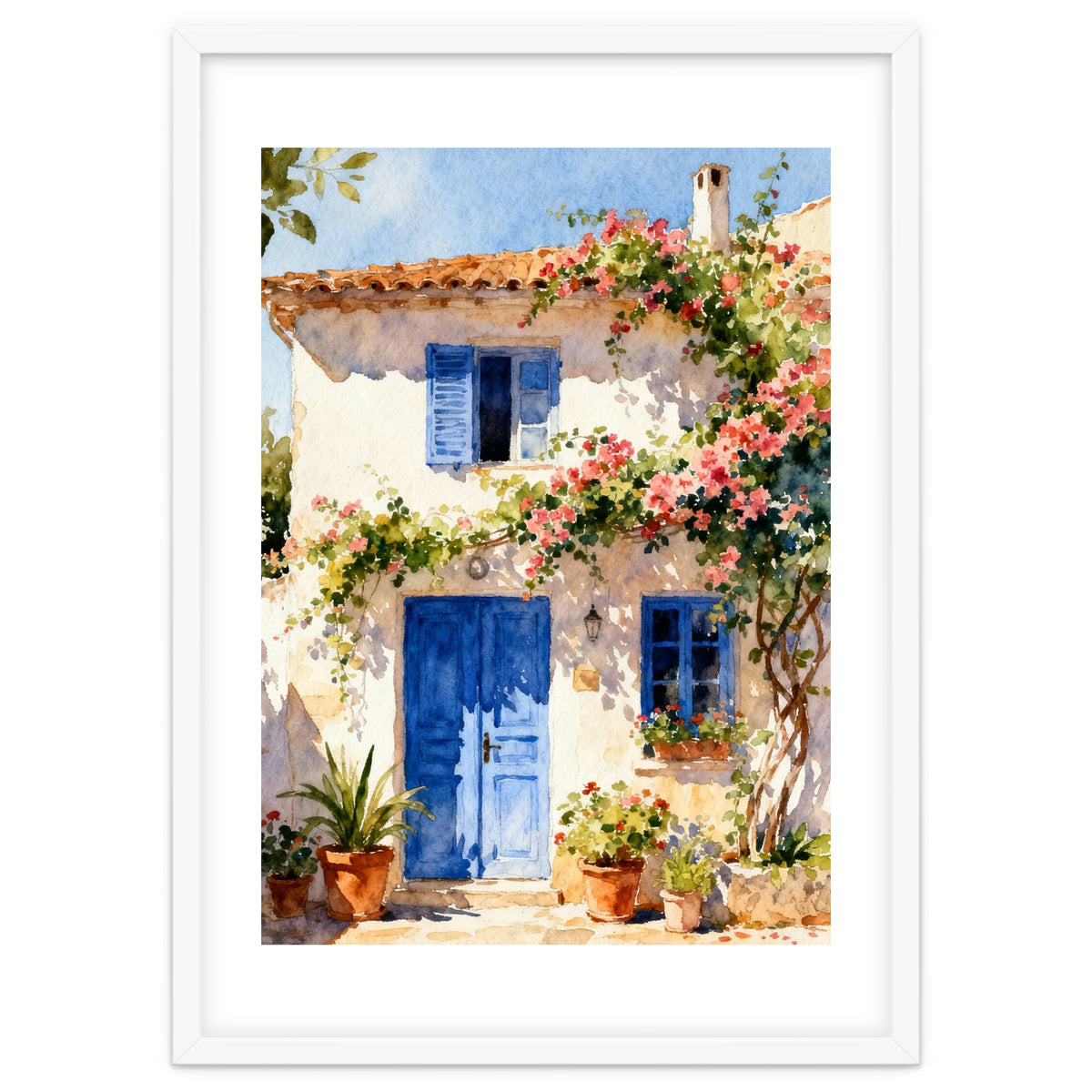 Matisse Inspired Front House