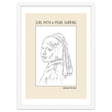 Girl With A Pearl Earring Johannes Vermeer Ascii Art thumbnail