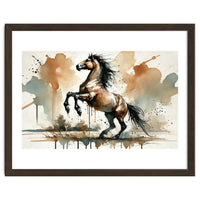 Fiery Horse Elegance
