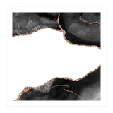 Black & Rose Gold Agate Texture 09 (Print Only) thumbnail