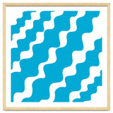 Slanting Blue Wavy Pattern thumbnail
