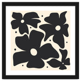 Abstract Monochrome Flowers 3 thumbnail