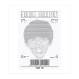 Receipt Art George Harrison (Print Only) thumbnail