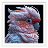 Pink Cockatoo Parrot Close Up Portrait Feather thumbnail