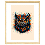 Owl Animal Watercolor thumbnail