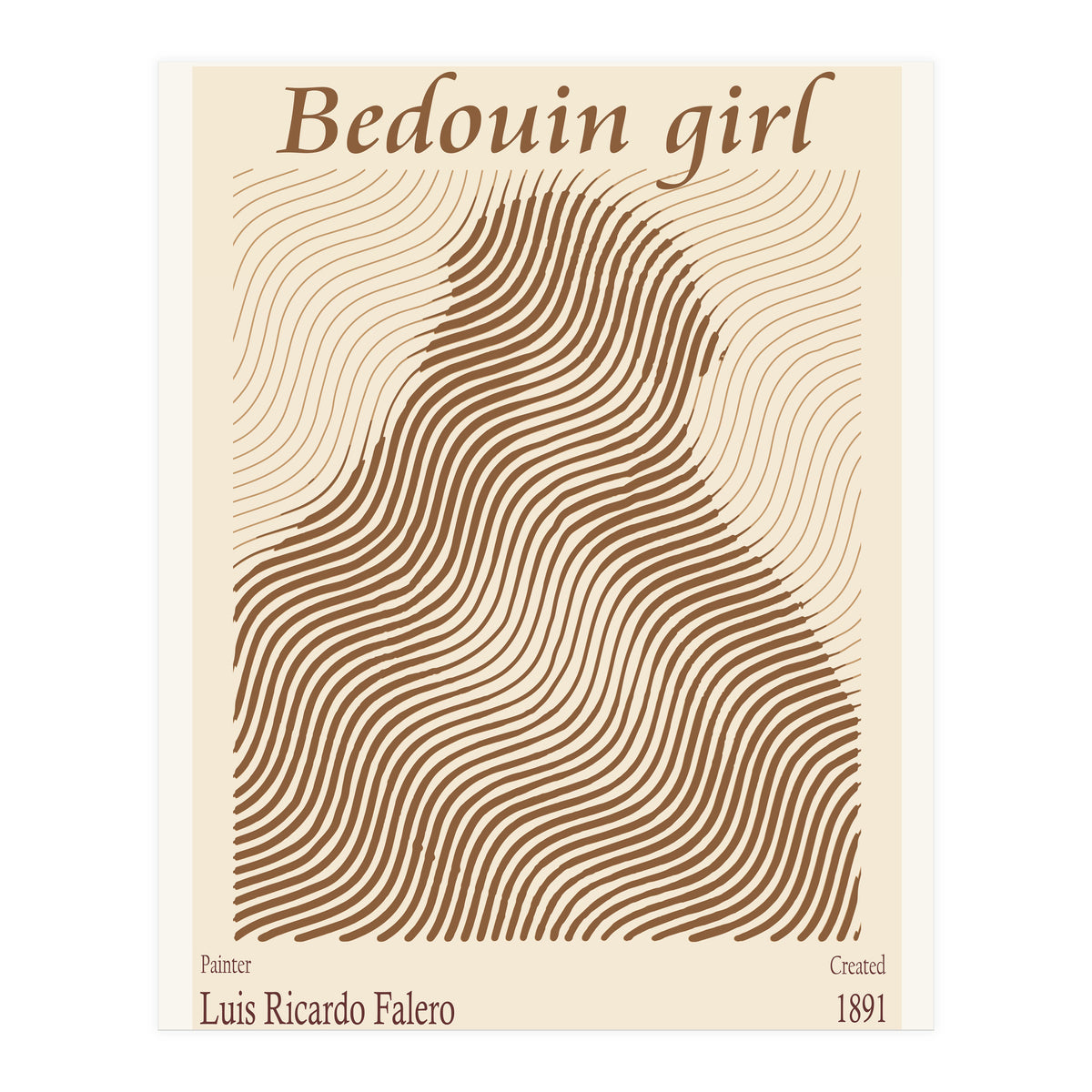 Bedouin Girl (1891) – Luis Ricardo Falero   (Print Only)