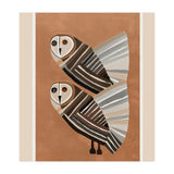 Striped Owl Pair (Print Only) thumbnail