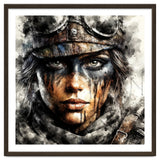 Warrior Woman With Aviator Goggles thumbnail