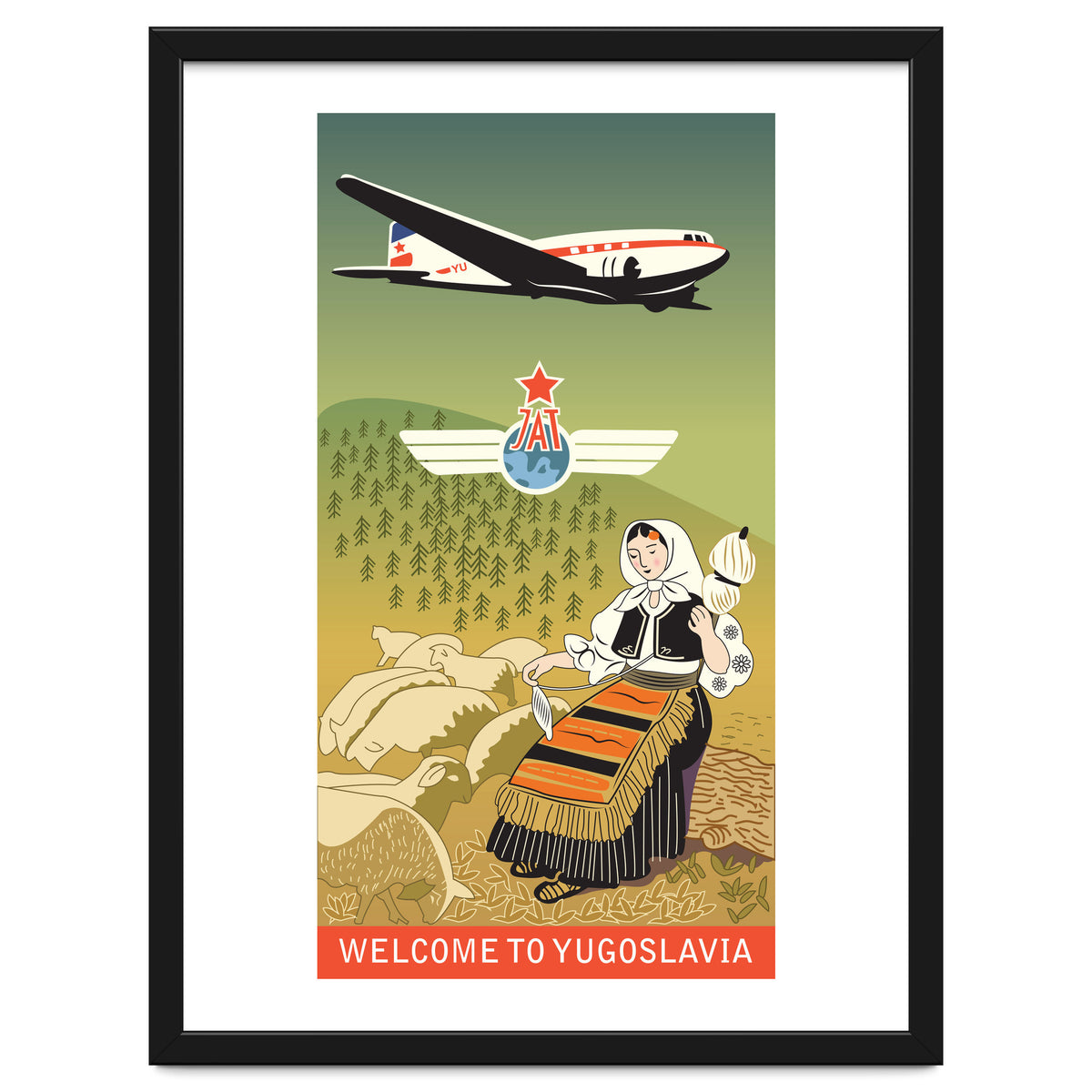 JAT Airways, Yugoslavia