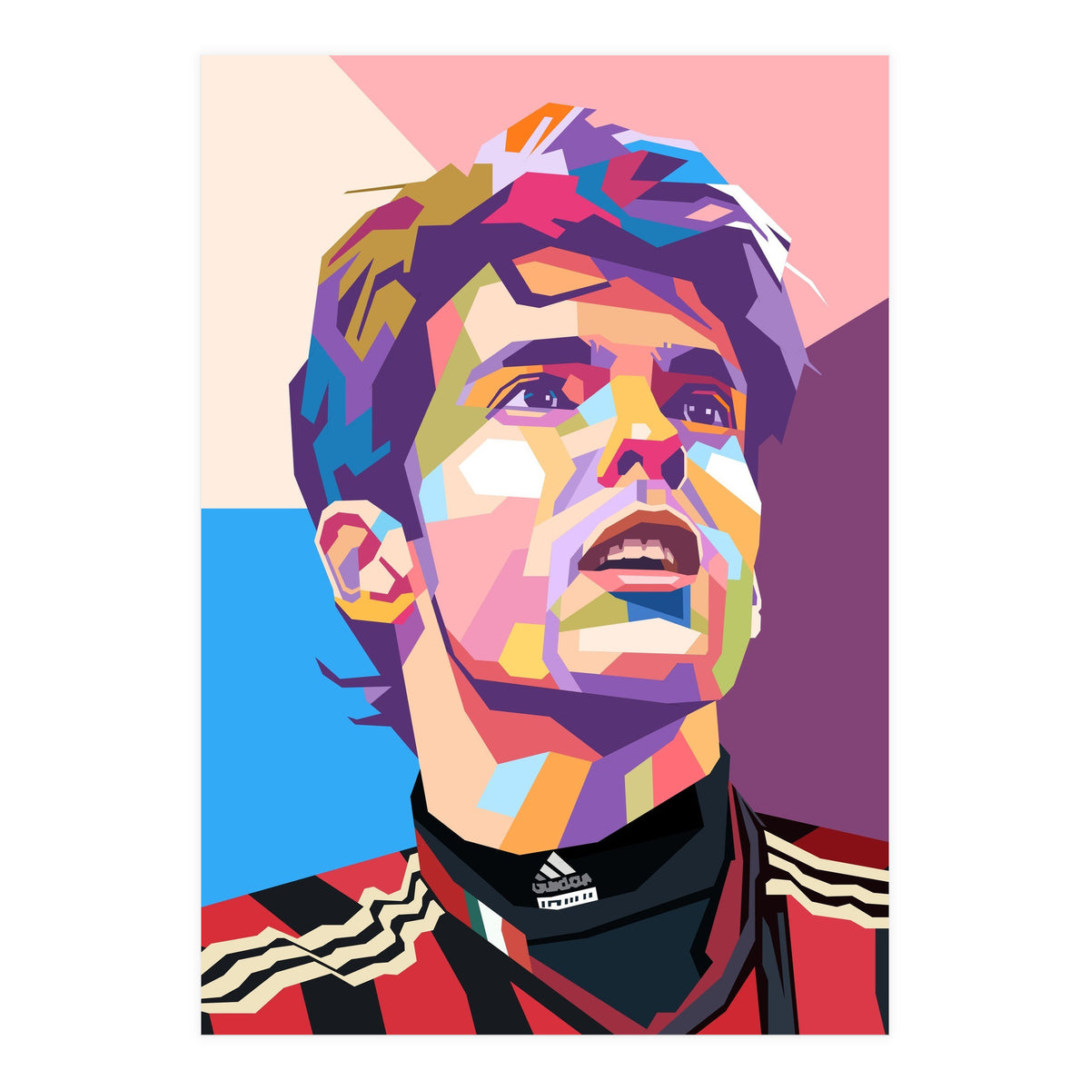 Richardo Kaka art (Print Only)