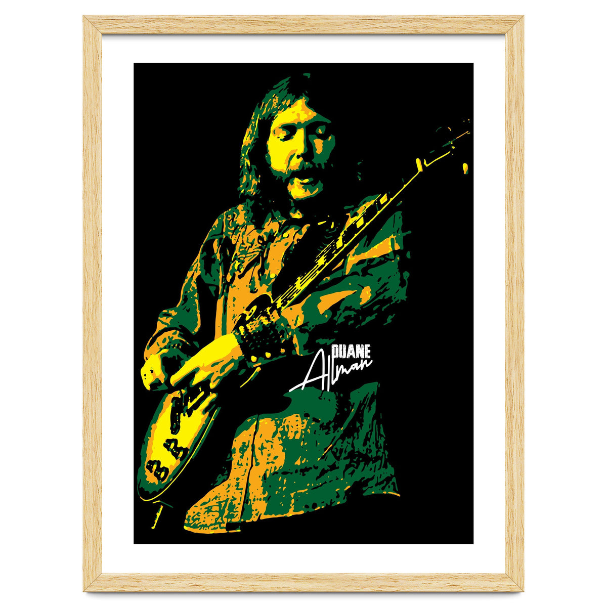 Duane Allman American Rock and Blues Guitarist