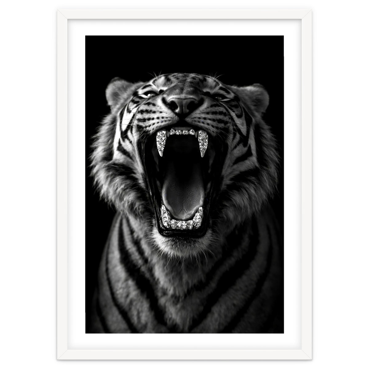 Roaring Tiger portrait