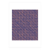 End Of Silence, Dark Purple Neutral Graphic Design, Eclectic Texture Pattern (Print Only) thumbnail