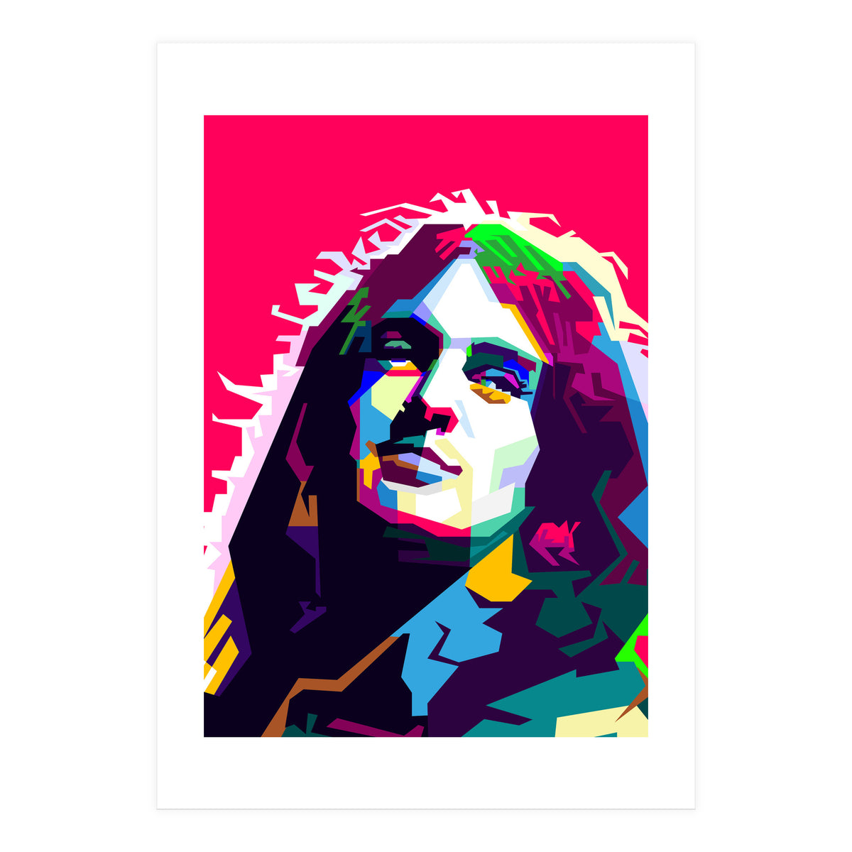 Ian Gillan Hard Rock Singer WPAP Trending Now (Print Only)